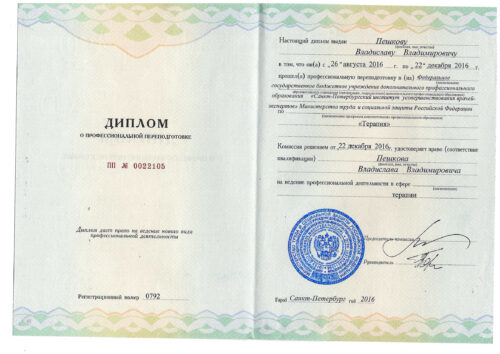 Пешков Владислав Владимирович